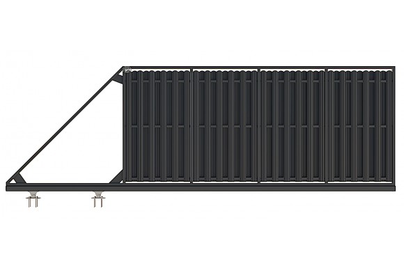 Picket Cantilever Gate
